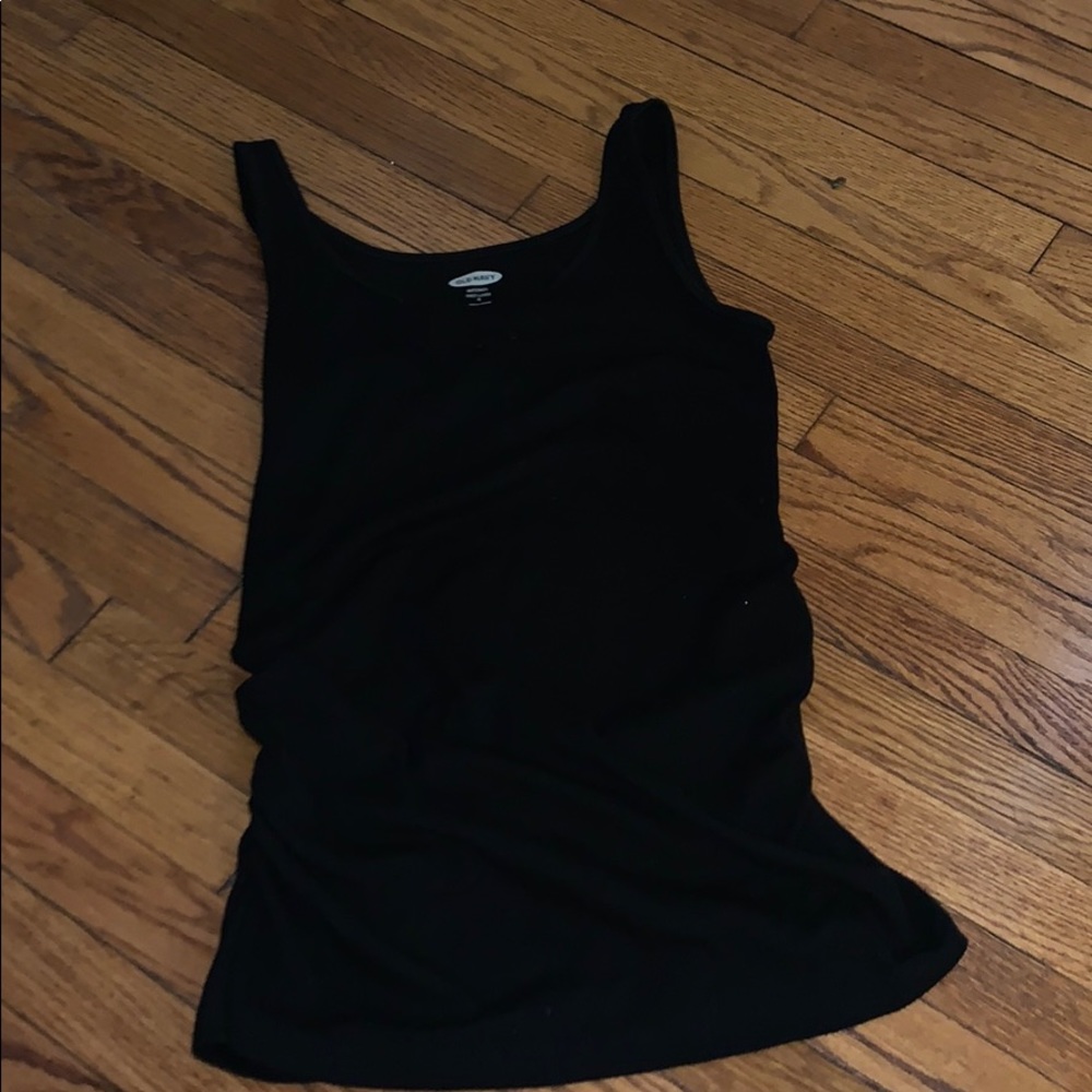Worn twice! Size S black maternity tank